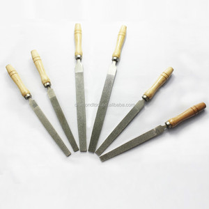 Lima de acero de carbono de alta dureza, corte liso, forma plana o juego de Limas de diamante - Product Image 1