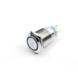 Thép Không Gỉ/Đồng Thau Nickelage 19 Ring Light Ring Với Nút Nhấn Màu Chuyển Đổi - Product Image 1