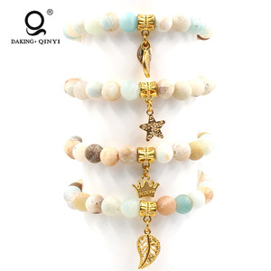 Nuevo diseño energía pulseras regalo <span class=keywords><strong>joyería</strong></span>, amazonita pulsera de ónix - Product Image 1