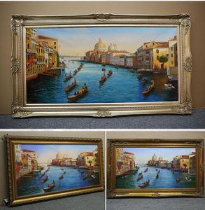 Hecho a mano de <span class=keywords><strong>Venecia</strong></span> Italia paisaje pintura <span class=keywords><strong>al</strong></span> óleo sobre lienzo para la sala de casa hotel moderno arte la pared Decoración - Product Image 3
