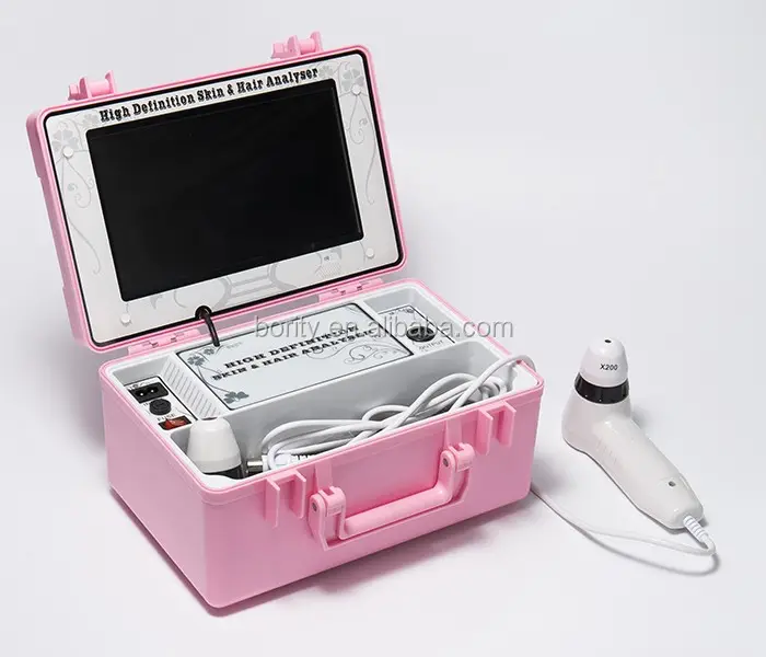 cosmetics portable 10inch LCD screen skin&hair analyzer beauty salon like equipment