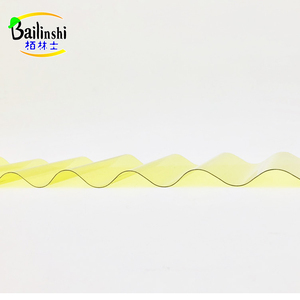 Hoja de techo de policarbonato transparente, curva semiredonda pequeña para almacén - Product Image 4