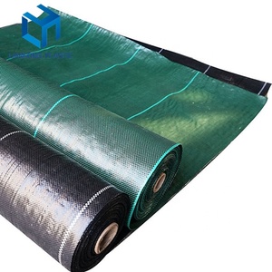 Estera de plástico para control de malas hierbas, estera de control de malas hierbas de plástico negro para cultivo, <span class=keywords><strong>malla</strong></span> de cubierta de suelo de plástico para jardín - Product Image 3