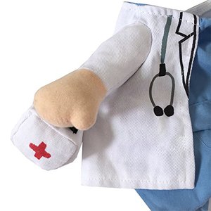 Fuente de la fábrica ropas para mascotas perro y gato cosplay ropa doctor diseño perro gato ropa - Product Image 6
