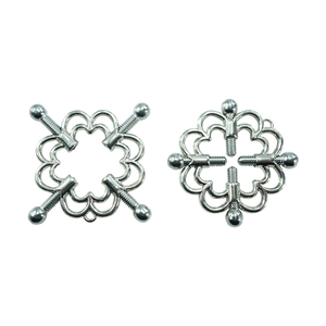 Adult Game Sex Toy Novelty Butterfly Adjustable <strong>Nipple</strong> <strong>Clamps</strong> With Chain Breast Bondage Metal Fetish - Product Image 1