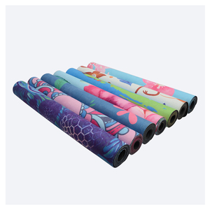 1.5mm 접이식 디지털 맞춤 인쇄 극세사 스웨이드 가죽 요가 매트 - Product Image 6