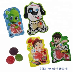 Bonbons douces à la gelée <span class=keywords><strong>de</strong></span> fruits, manuel, avec revêtement <span class=keywords><strong>de</strong></span> <span class=keywords><strong>sucre</strong></span>, sac coloré pour enfants - Product Image 3