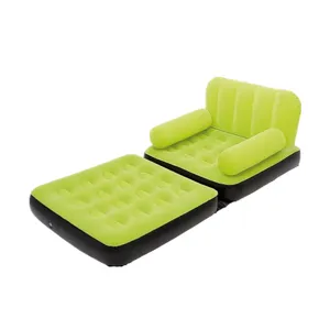 Sofa Tempat Tidur Udara Tiup Empuk Raksasa PVC Tujuan Ganda