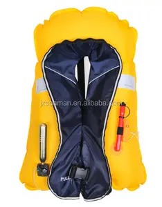 275N जुड़वां हवा चैम्बर inflatable जीवन जैकेट के लिए समुद्री lifesaving