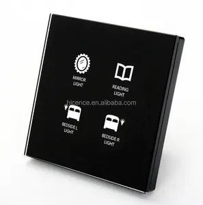 Interrupteur d'éclairage tactile doux avec 1/2/3/4/5/6/8 boutons, nouveauté, Modbus - Product Image 1