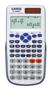 EATES 공장 직접 가격 태양 전원 맞춤형 10 + 2 자리 2 라인 과학적인 계산기 - Product Image 3