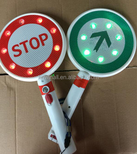 Luz LED de Señalización de Tráfico con Advertencia de Parada y Avance - Product Image 2