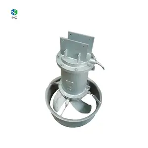 Qjb5/12 chìm Mixer 3 cánh quạt chất liệu gang/SS304