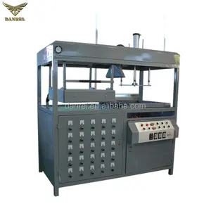 फैक्टरी मूल्य Semiautomatic वैक्यूम Thermoforming बनाने की मशीन अंडे की ट्रे उत्पादन के लिए व्यापार आश्वासन DANREL DR-SVF