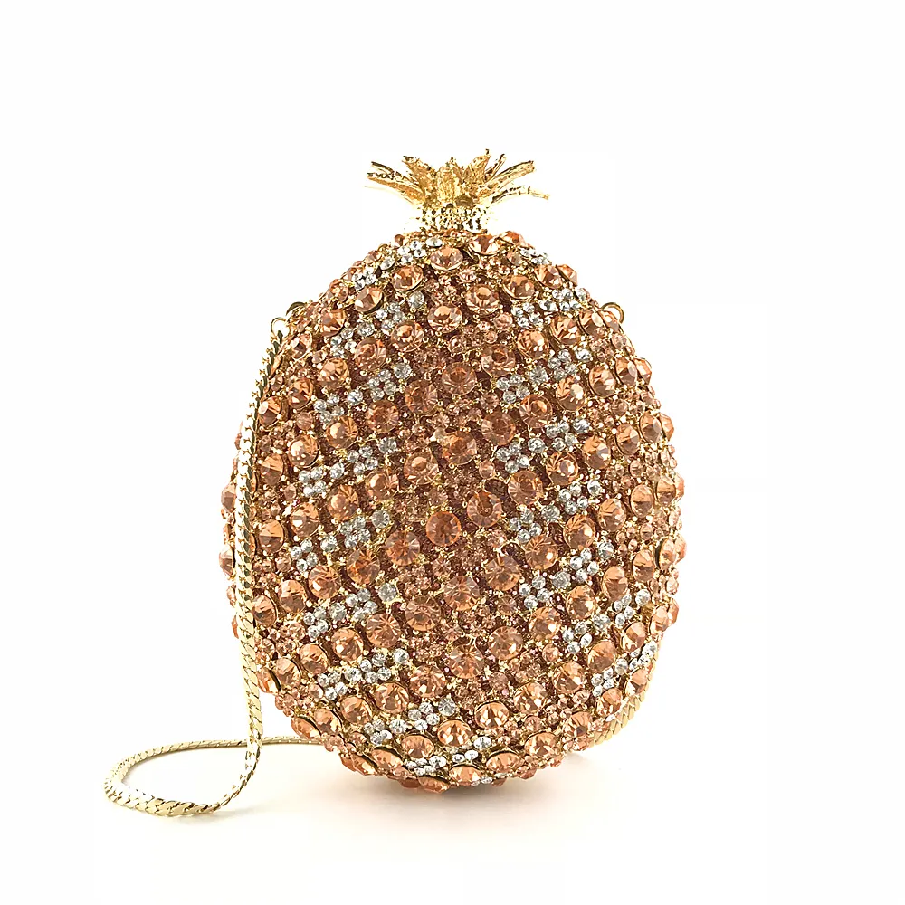 Occi fabrikant OEM ananas vorm avond crystal bag OC3608