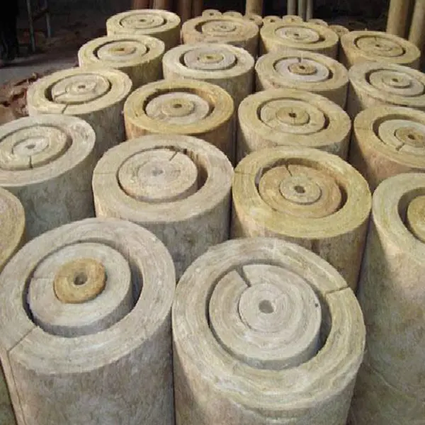 مصنع الساخن بيع ماسورة من الصوف الصخري العزل/أنبوب الصوف الصخري مع رقائق الألومنيوم
