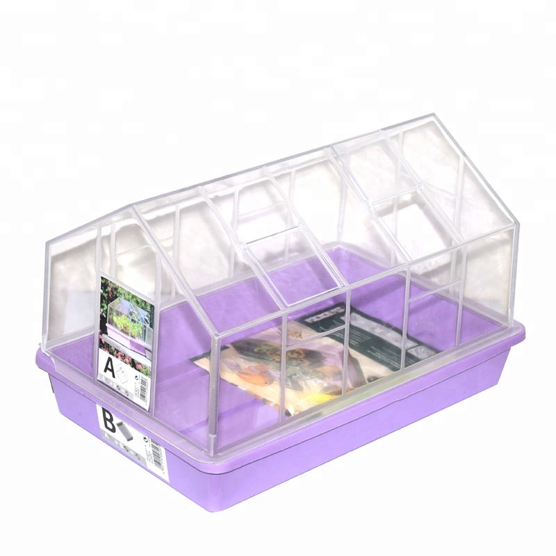 Высококачественные пластиковые лотки для прорастания семян, Мини зеленый дом для продажи