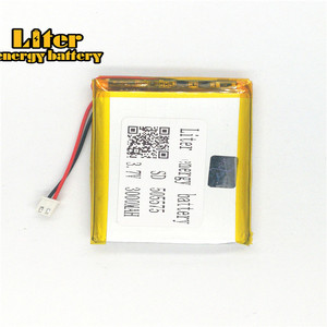 Plug 2.5-2 P 3.7 V 505575 3000 mah lipo battery Rechargeable solar li ion polymer lithium battery with PCM - Product Image 1