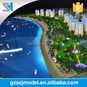 Ho modello treno scala per master planning costruzione di edifici, architettura modello in scala - Product Image 3