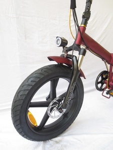 QUEENE/Vélo électrique pliable pour enfants à gros pneus, 48V, 36V 250W, idéal pour la neige, vente chaude - Product Image 3