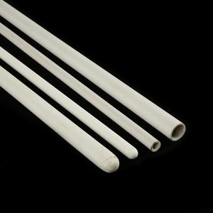 Isı direnci refrakter seramik tüp endüstriyel seramik zirkonya seramik tek delik tüpler kollu - Product Image 4