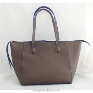 Bolsa gross couro sintético, bolsa de mão simples com borla para mão
