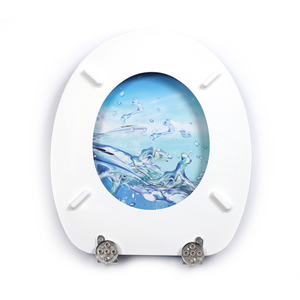 <span class=keywords><strong>Bois</strong></span> moulé UV d'eau handicap imprimé classique meilleur <span class=keywords><strong>pas</strong></span> <span class=keywords><strong>cher</strong></span> belle rayé sièges de toilette Allongés - Product Image 5