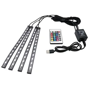 LED Omgevingslicht SMD 5050 RGB LED Interieur Sfeer Lamp Auto LED Light Strip