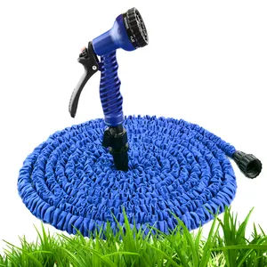 Bewässerung spray rohr Portable Expandable Water rohr Flexible Natural Latex Garden Hose