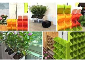 Plante verticale l'agriculture verticale suspendue pot plantes jardinière murale - Product Image 6