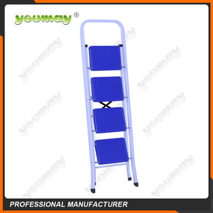 EN131 metal biblioteca escalera con medidas <span class=keywords><strong>de</strong></span> acero y disponible en 2 a 5 pasos, SF0604A - Product Image 3