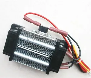 Insulated PTC ceramic air heater constant temperature heating element 200W AC/DC 12V incubator