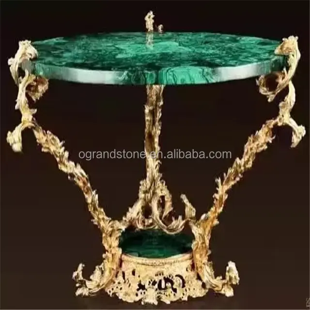 Tabela decorativa malachite original, tops de mesa verde semiprecioso
