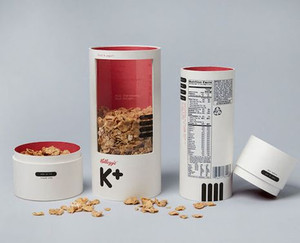 Thiết Kế Độc Đáo Yến Mạch Ăn Sáng Giấy Ống Nhà Sản Xuất Thực Phẩm Bao Bì Thực Phẩm Xi Lanh Hộp Các Tông Với Cửa Sổ Ở Bên - Product Image 1