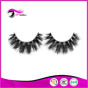 Desordenado de alta calidad 3D real caballo caballo caballo lashes pestañas falsas pestañas - Product Image 6