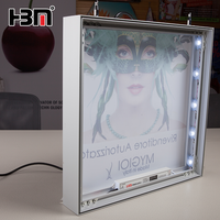 6000 Series Aluminium Extrusion Lightbox Photo Photo Cadre Seg Grade avec Service de Traitement de Coupe