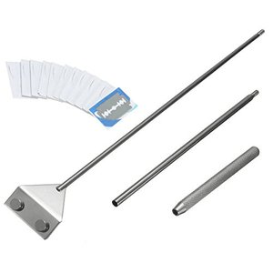 Grattoir à algues en acier inoxydable avec <span class=keywords><strong>10</strong></span> lames pour aquarium, plantes aquatiques, verre, aquarium - Product Image 1