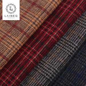 Stock precio bajo Glen <span class=keywords><strong>Plaid</strong></span> 20% tela <span class=keywords><strong>de</strong></span> tweed <span class=keywords><strong>de</strong></span> <span class=keywords><strong>lana</strong></span> <span class=keywords><strong>de</strong></span> abrigo <span class=keywords><strong>de</strong></span> invierno - Product Image 3
