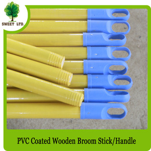Respetuoso del medio ambiente del pvc recubierto <span class=keywords><strong>de</strong></span> madera <span class=keywords><strong>de</strong></span> <span class=keywords><strong>eucalipto</strong></span> mango palo <span class=keywords><strong>de</strong></span> escoba <span class=keywords><strong>de</strong></span> madera con tapa <span class=keywords><strong>de</strong></span> plástico sin - Product Image 2
