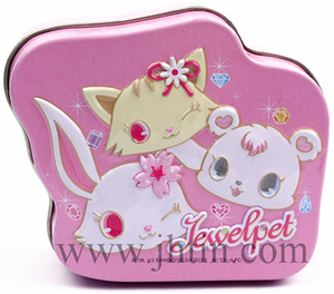 Le site internet alibaba trois chat,- en forme de cookie étain boîte de cadeau chine. suppiler - Product Image 1