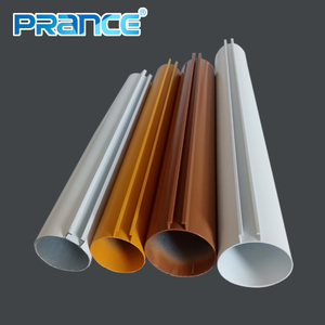 Phong Cách Tự Nhiên Gỗ Hạt Nhôm O-loại Ống Trần - Product Image 2