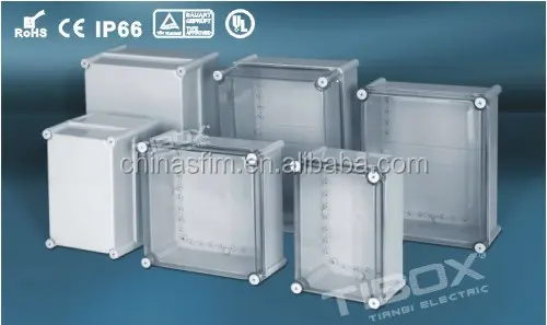 TIBOX ABS plástico gabinete eletrônico Caixa de Policarbonato Para A Eletrônica caixa de controle de energia