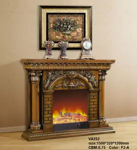 Modelo : 8090 barato decorativo marco chimenea en Chimeneas