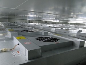 Campana de Flujo Laminar para Micología de Hongos, Ventiladores de Flujo, Marco Galvanizado, Sala Limpia, Unidad de Ventilador con Filtro FFU 2x2 con Filtro HEPA <span class=keywords><strong>H14</strong></span> - Product Image 6