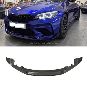 Spoiler anteriore in fibra di carbonio/carbonio secco per <span class=keywords><strong>BMW</strong></span> serie <span class=keywords><strong>2</strong></span> M2C 2017 2018 2019 MP Style Head Bumper Chin pala Guard Car Styli - Product Image 6