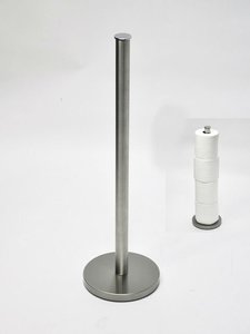 Stainless Steel 2pcs Rolling Toilet Tissue Paper Holder - Product Image 6