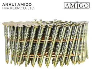 Nails 2''x.099'' 2 1/4''x.099'' WIRE PALLET COIL NAILS CHEP NAILS CLAVOS HELICOIDALES PREGOS EM ROLOS DIAMOND/CHISEL/NO POINT