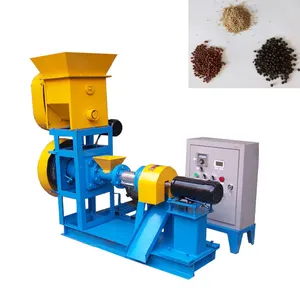 Industrial 180-250kg/h Pet Food Making Machine Pet Food Extruder Production Line For Dog Fish Cat