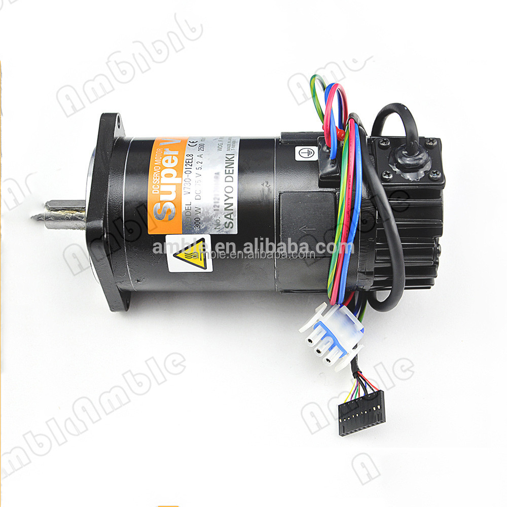 85917051 85917052 DC Servo sanyo denki двигателя 300 Вт 75 В V730-012EL8