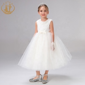 Vestido <span class=keywords><strong>de</strong></span> baile <span class=keywords><strong>de</strong></span> alta calidad para niñas, encaje <span class=keywords><strong>de</strong></span> tul, sin mangas, <span class=keywords><strong>primera</strong></span> <span class=keywords><strong>comunión</strong></span>, 2019 - Product Image 5